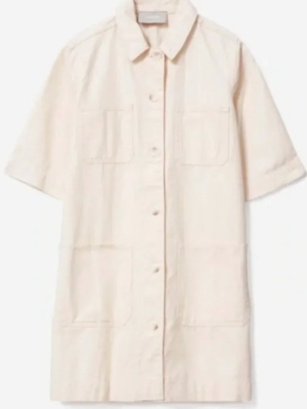 Everlane | Canvas Chore Mini Dress | Size 14